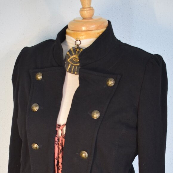 Tommy Hilfiger Military Double-breasted Knit Jacket - Picture 4 of 9